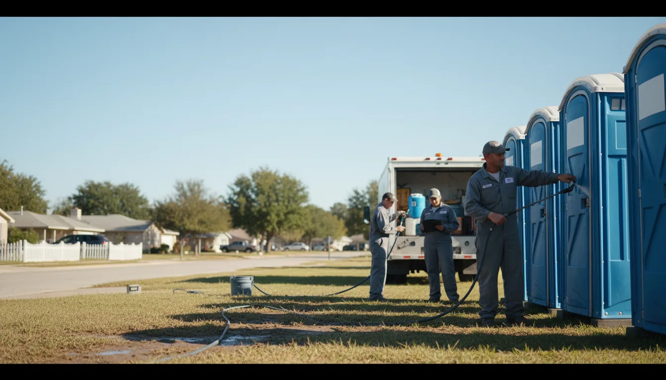 Long-Term Portable Toilet Rental in Lynchburg, SC near me